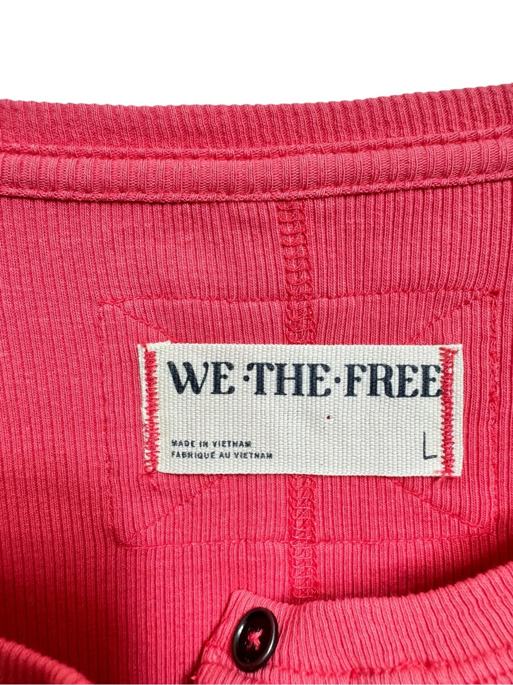 Free People We The Free Jamie Henley Flame red Size Large - Picture 5 of 10